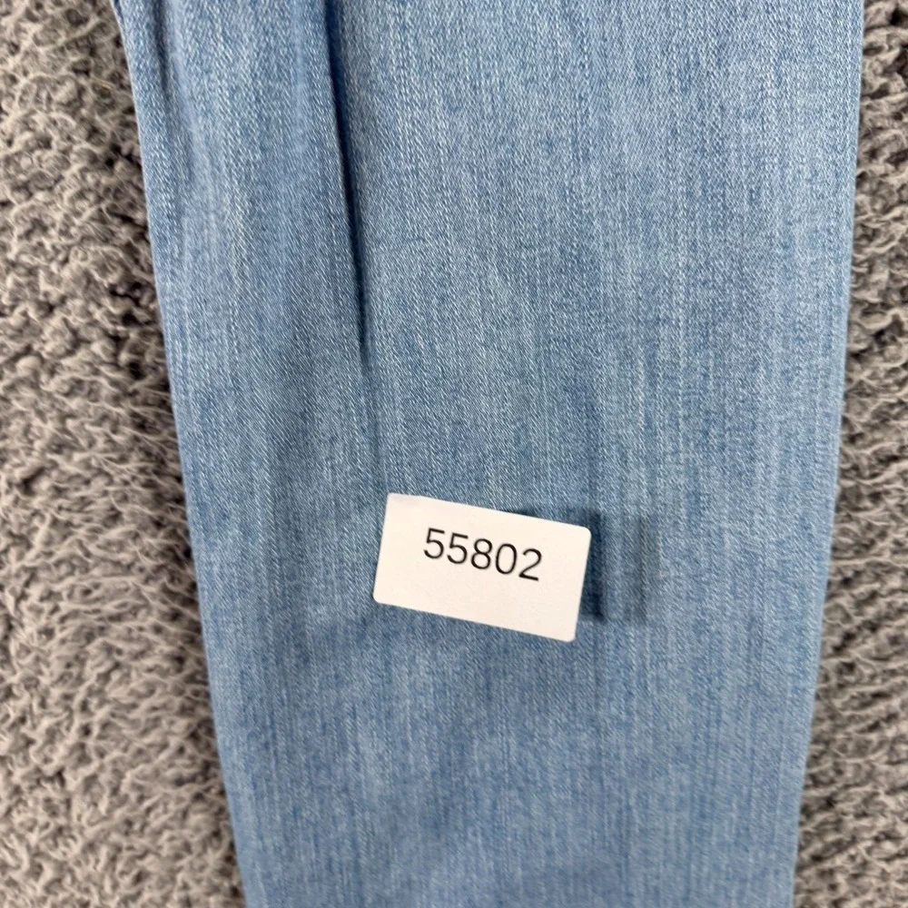 Hollister Epic Flex Jeans Mens 29x30 Blue Cotton Denim Straight Slim Distressed